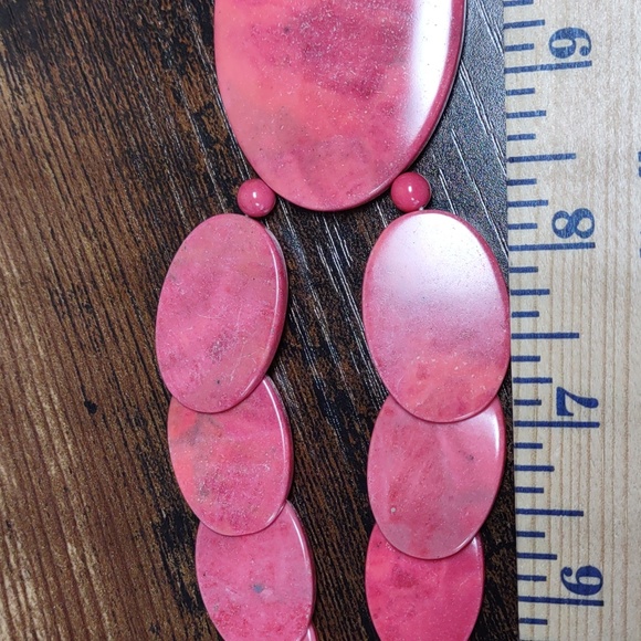 Jay King Pink Coral Statement Necklace - Picture 7 of 10